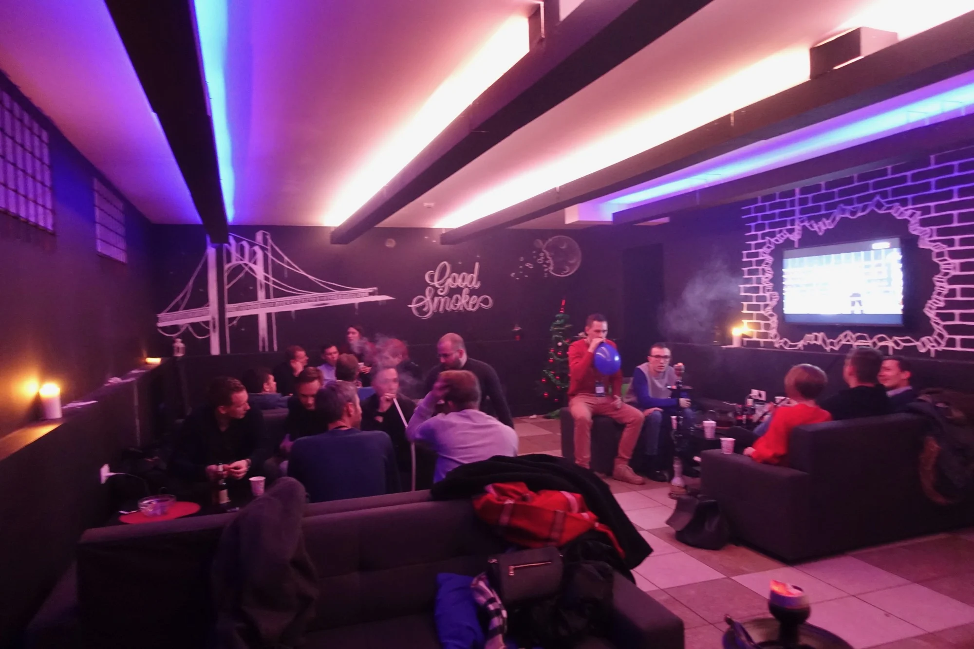 Кальянная afterparty Traffic Cardinal от EDUGram 