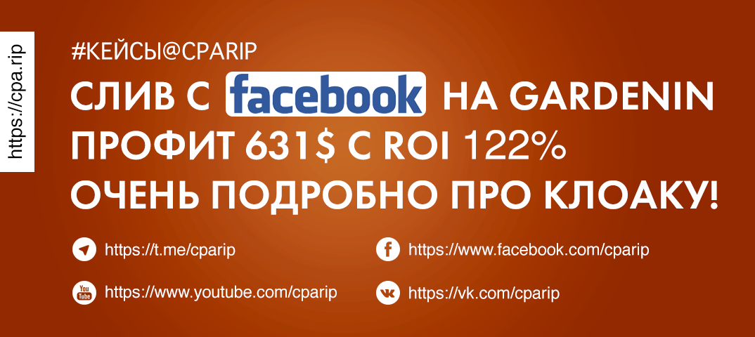 Кейс: сливаем с Facebook Ads на Gardenin FatFlex, Испания, ROI 122%