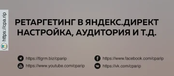 Ретаргетинг в Яндекс Директ