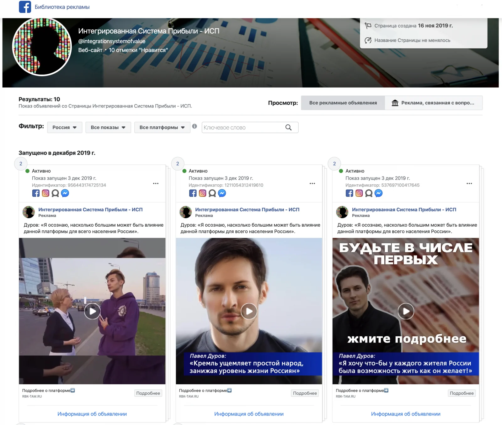 Facebook Ads Liborery