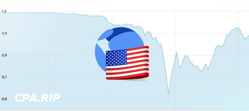 Стейблкоины TerraUSD (UST) обрушился до $0,605, Terra (LUNA) до $23.5