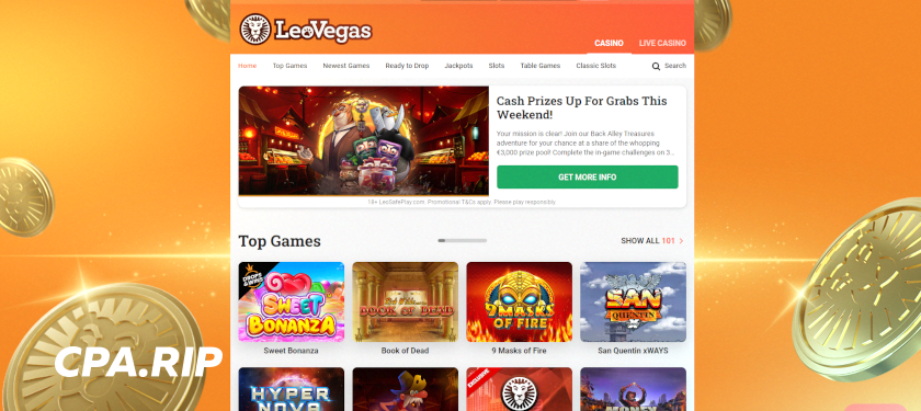 Онлайн-казино LeoVegas покупают за 607 миллионов долларов