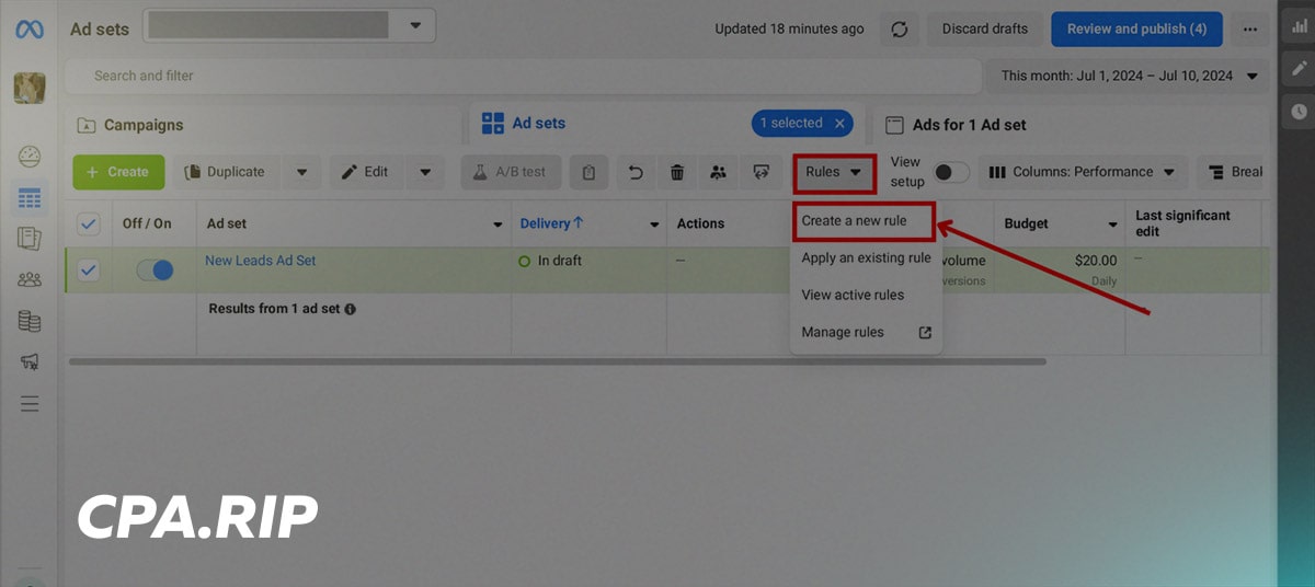 Working with auto-rules on Facebook Ads – 5 basic auto-rules for media buyers