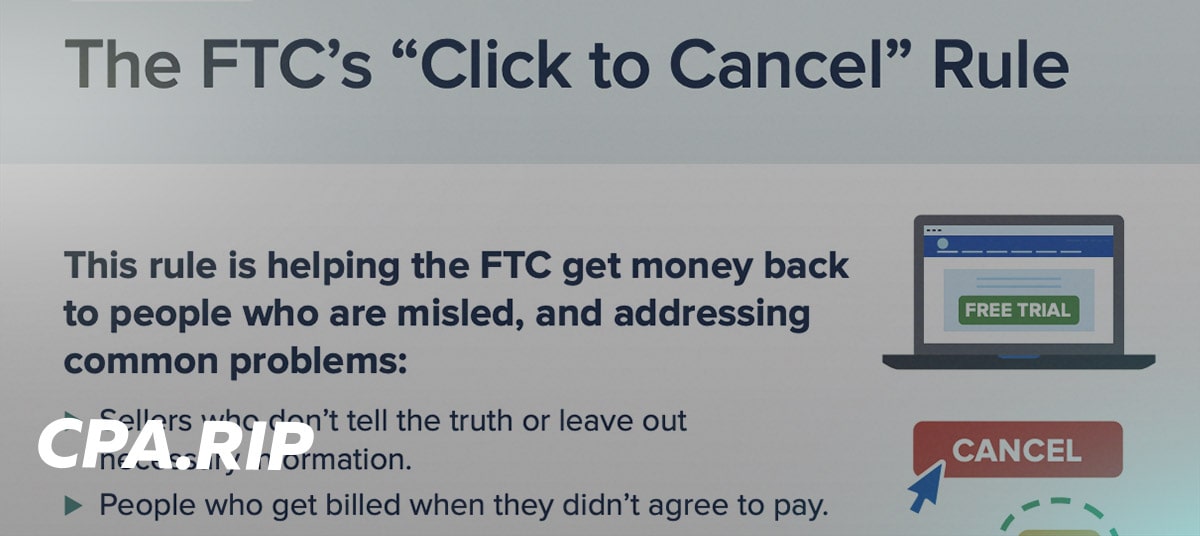 В США утвердили новое правило «Click-to-Cancel» для упрощения отмены платных подписок