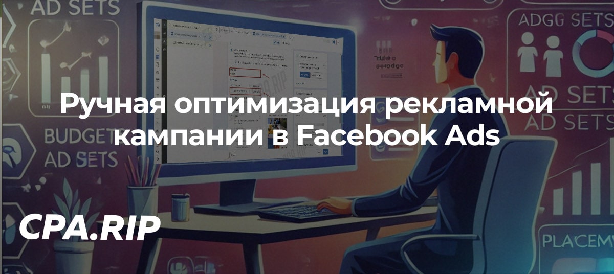Ручная оптимизация рекламной кампании в Facebook Ads