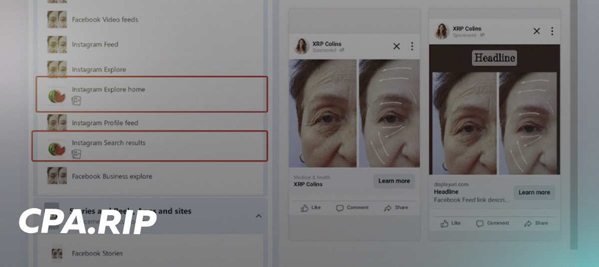 Passing Facebook Ads moderation with the help of Placements
