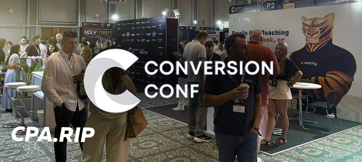 Photos of booths from Conversion Conf Cyprus 2026