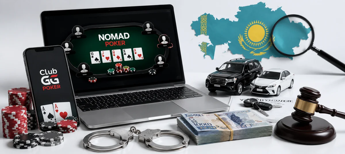 В Казахстане арестовали активы по делу онлайн-казино Nomad Poker
