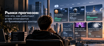 Рынки прогнозов: что это, как работают и чем отличаются от букмекерских контор