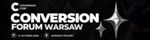 Conversion Forum Warsaw 2026