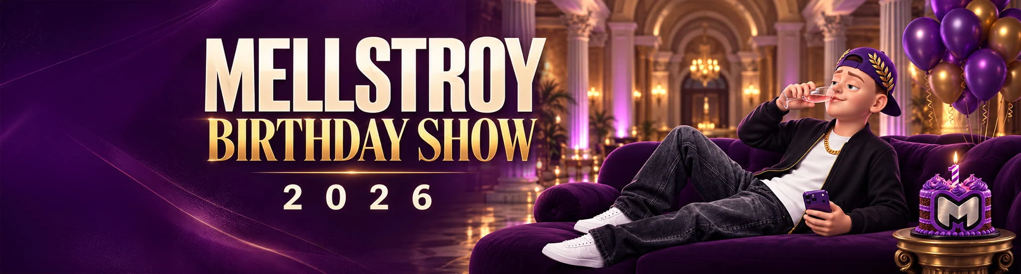 MELLSTROY Birthday Show — Рим, ноябрь 2026