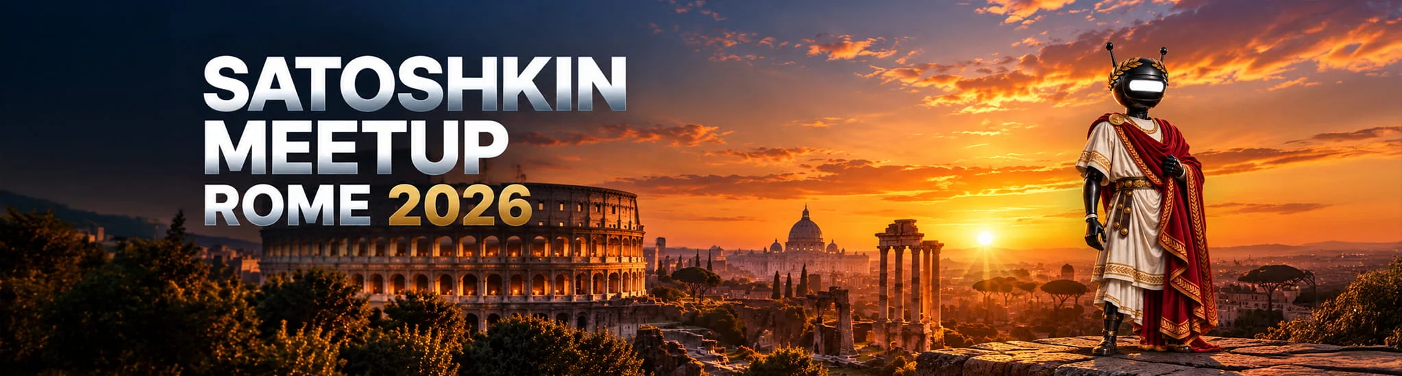 Satoshkin Meetup Rome — Рим, ноябрь 2026