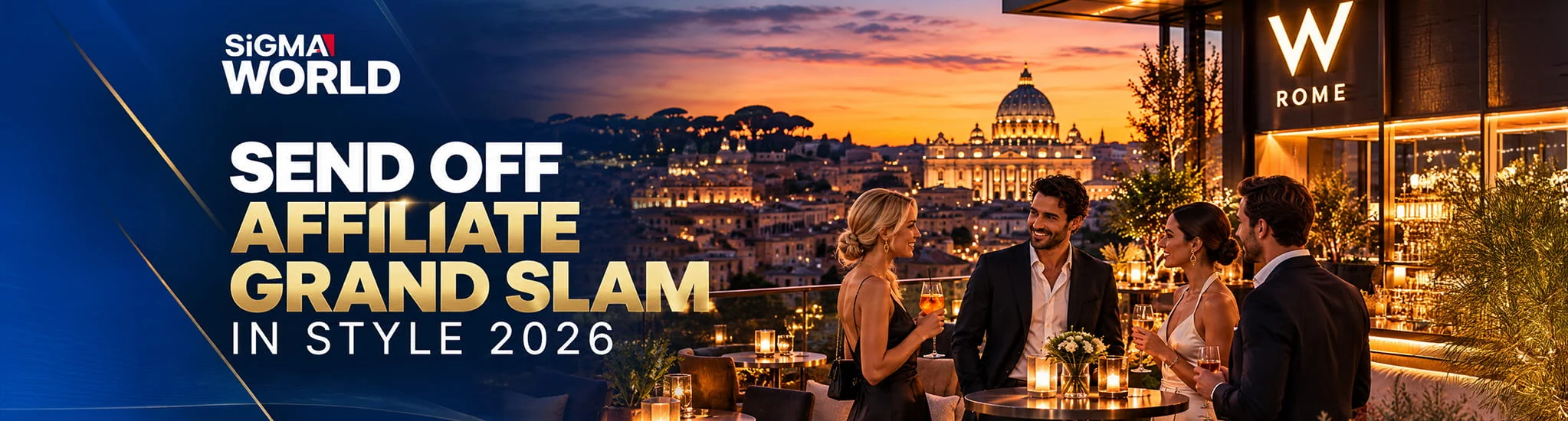 Send Off Affiliate Grand Slam in Style — Рим, ноябрь 2026